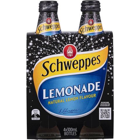 Schweppes Lemonade 300ml X4 Pack