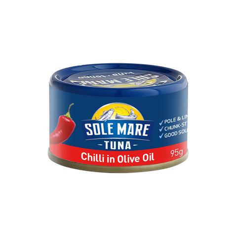 Sole Mare Tuna in Olive Oil with Chilli 95g