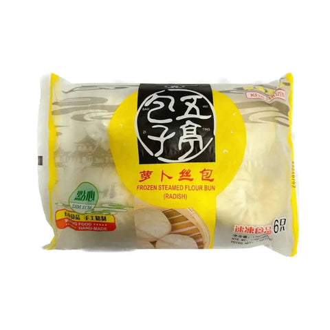 Frozen Steamed Flour Bun ( Radish ) 6pcs 480g