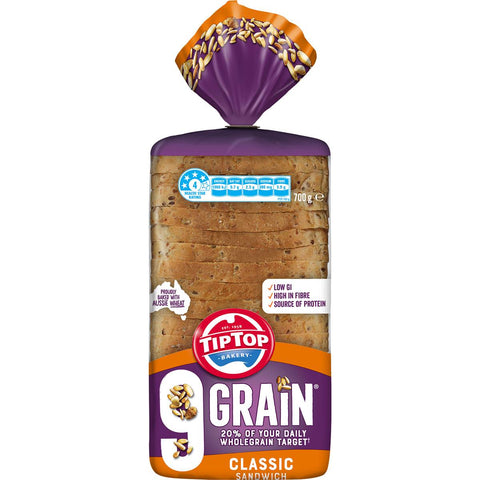 Tip Top 9 Grain Classic Sandwich Bread 700g