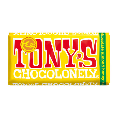 Tony's Chocolonely Milk Almond Honey Nougat 32% 180g