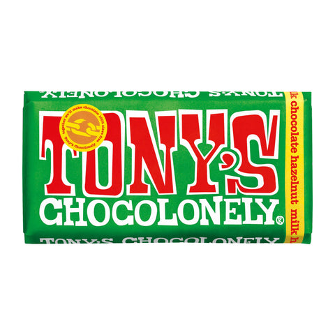 Tony's Chocolonely Milk Hazelnut 32% 180g