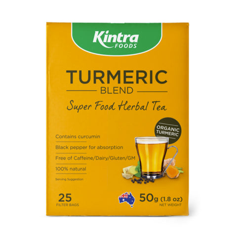 Kintra Foods Turmeric Blend Herbal Tea - 25 Tea Bags