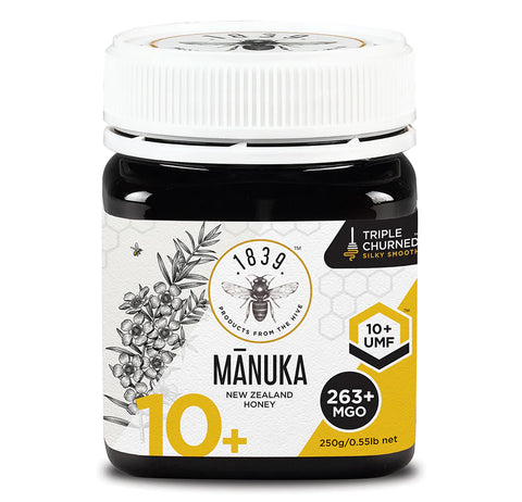 1839 Honey UMF 10+ Manuka Honey MGO 263+ 250g