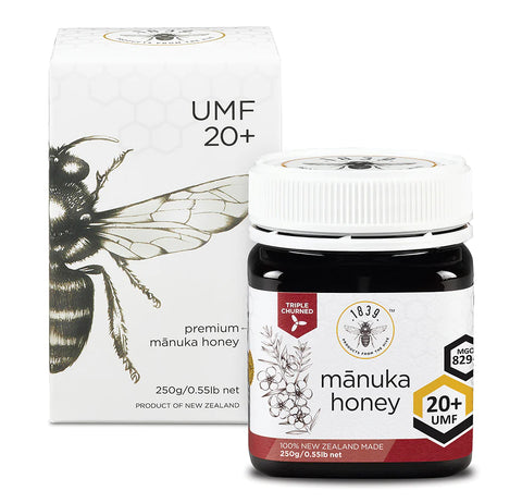 1839 Honey UMF 20+ Manuka Honey MGO 829+ 250g