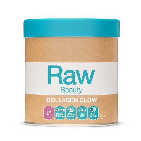 Amazonia Raw Beauty Collagen Glow Berry 200g