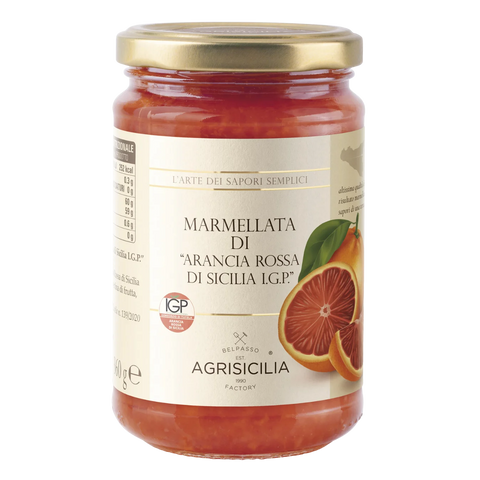 Agrisicilia Sicilian Red Orange I.G.P. Marmalade 360g