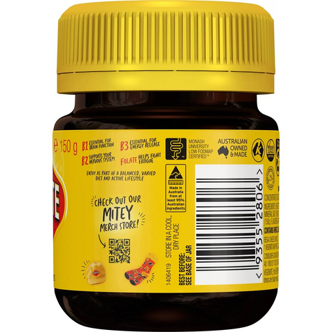 Vegemite Spread 150g – Rich in B Vitamins for Vitality