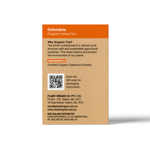 Planet Organic Calendula Herbal Tea | 25 Tea Bags