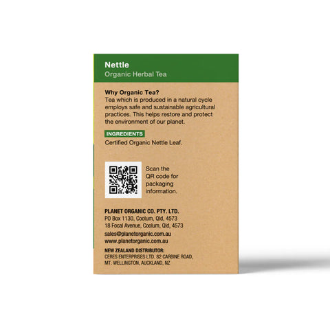 Planet Organic Nettle Herbal Tea | 25 Tea Bags