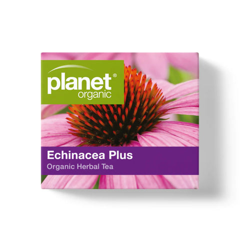 Planet Organic Echinacea Plus Herbal Tea | 25 Tea Bags