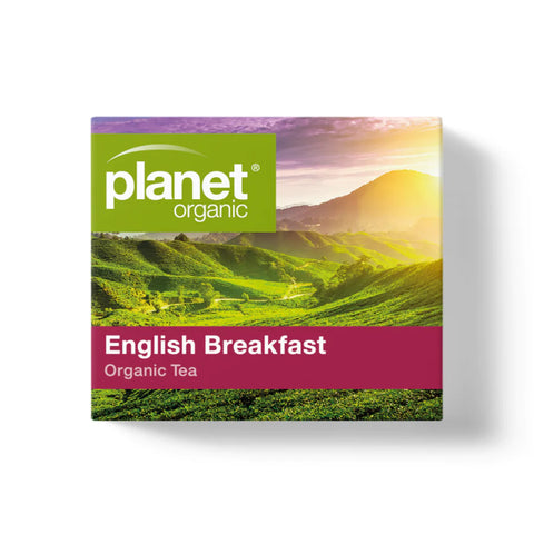 Planet Organic English Breakfast Tea | 25 Tea Bags