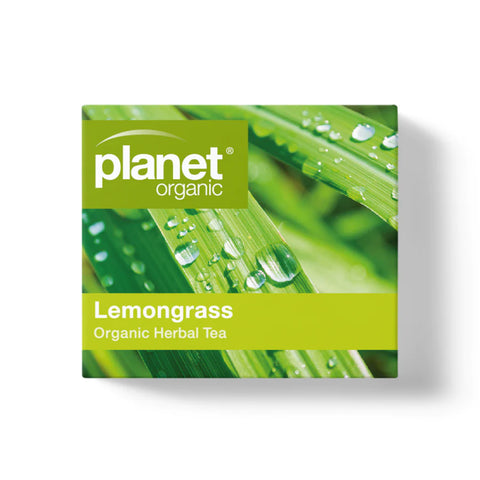 Planet Organic Lemongrass Herbal Tea | 25 Tea Bags