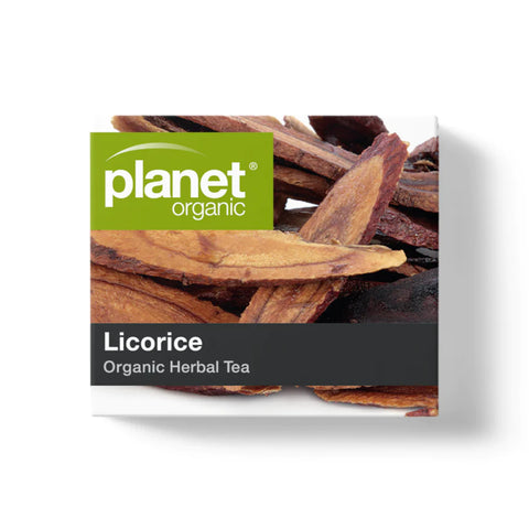 Planet Organic Licorice Herbal Tea | 25 Tea Bags