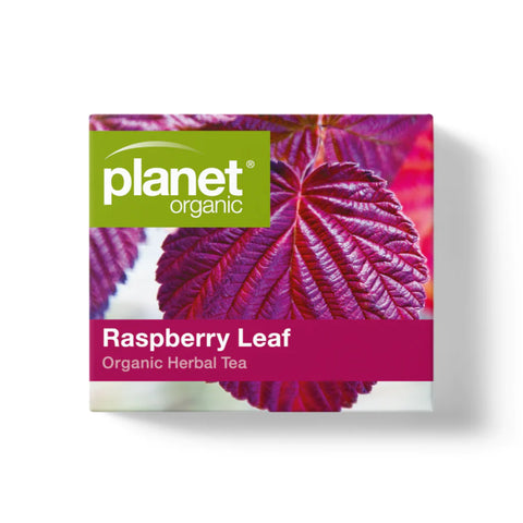 Planet Organic Raspberry Leaf Herbal Tea | 25 Tea Bags