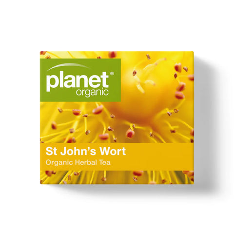 Planet Organic St John's Wort Herbal Tea | 25 Tea Bags