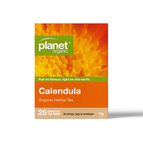 Planet Organic Calendula Herbal Tea | 25 Tea Bags