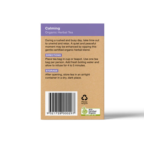 Planet Organic Calming Herbal Tea | 25 Tea Bags