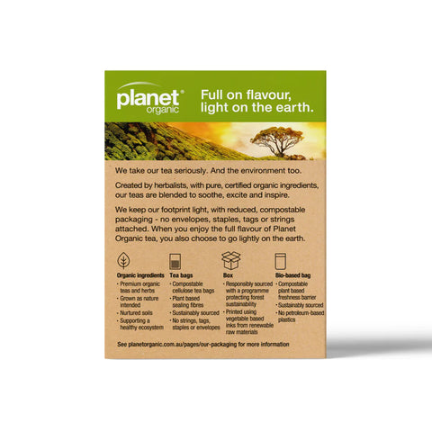 Planet Organic Darjeeling Herbal Tea | 25 Tea Bags