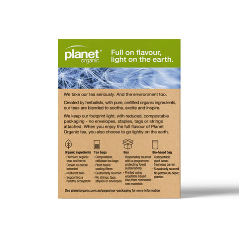 Planet Organic Detox Herbal Tea | 25 Tea Bags