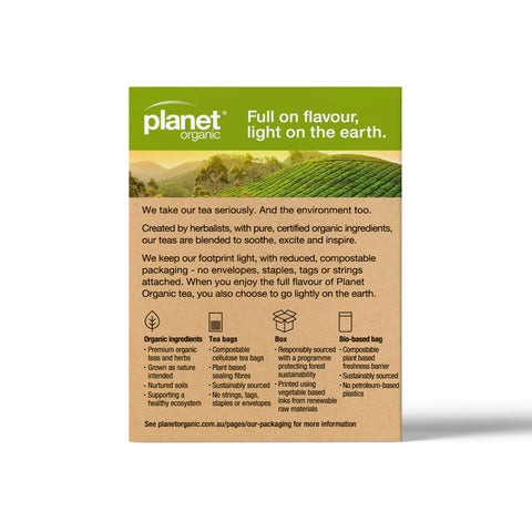 Planet Organic Earl Grey Herbal Tea | 25 Tea Bags