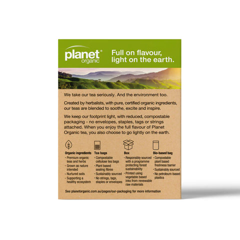 Planet Organic English Breakfast Tea | 25 Tea Bags