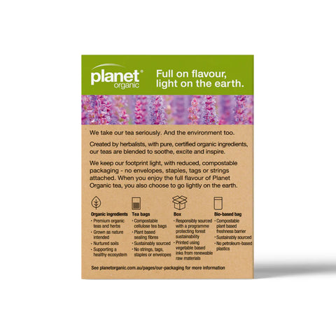 Planet Organic Female Balance Herbal Tea | 25 Tea Bags