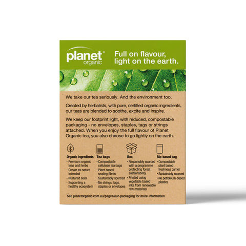 Planet Organic Lemon Myrtle Herbal Tea | 25 Tea Bags