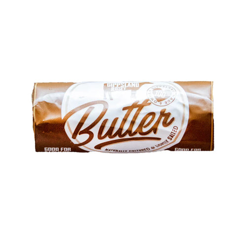 Gippsland Jersey Cultured Butter Salted log  150g