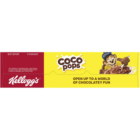 Kellogg's Coco Pops Chocolatey Breakfast Cereal 650g