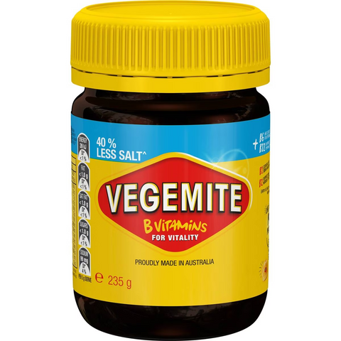 Vegemite Salt Reduced 40% Less Salt 235g