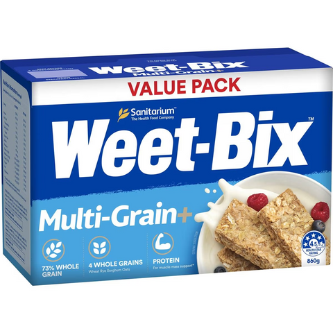 Sanitarium Weet-bix Blends Multi-grain+ Breakfast Cereal 860g