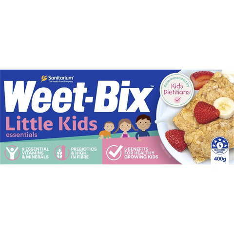 Sanitarium Weet-bix Little Kids Essentials Breakfast Cereal 400g