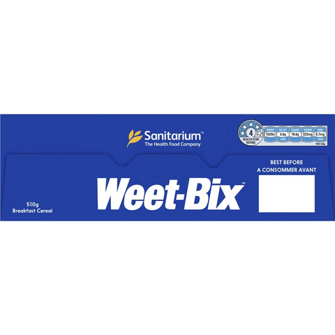 Sanitarium Weet-bix Bites Crunchy Honey Breakfast Cereal 510g