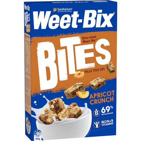 Sanitarium Weet-bix Bites Apricot Breakfast Cereal 500g