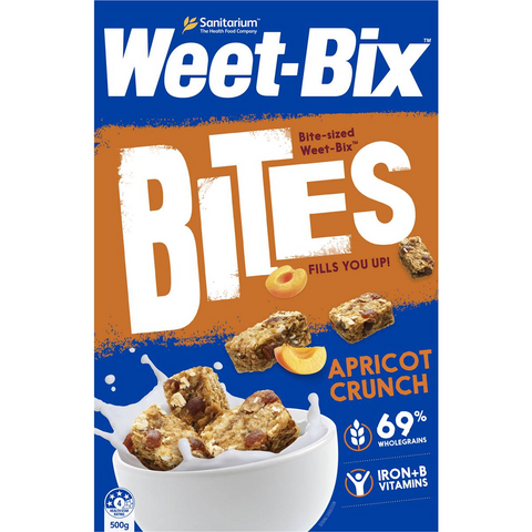 Sanitarium Weet-bix Bites Apricot Breakfast Cereal 500g