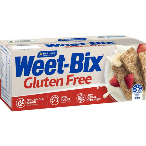 Sanitarium Weet-bix Gluten Free Breakfast Cereal 375g