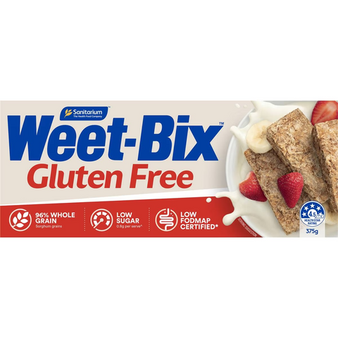 Sanitarium Weet-bix Gluten Free Breakfast Cereal 375g