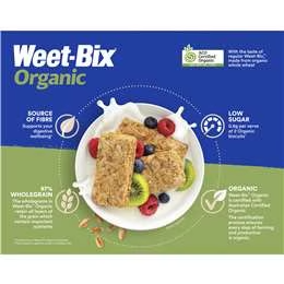 Sanitarium Weet-bix Organic Breakfast Cereal 750g