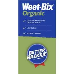 Sanitarium Weet-bix Organic Breakfast Cereal 750g