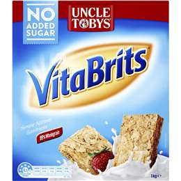 Uncle Tobys Vita Brits Breakfast Cereal 1kg