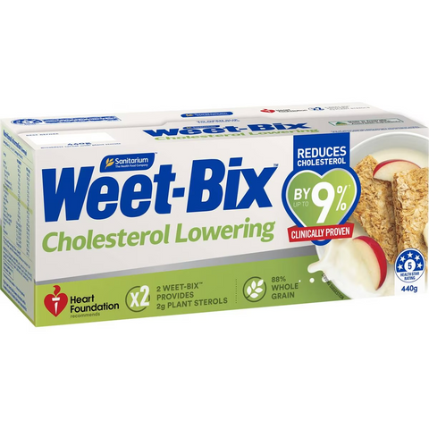 Sanitarium Weet-bix Cholesterol Lowering Breakfast Cereal 440g