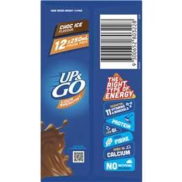 Sanitarium Up&go Liquid Breakfast Choc Ice 12 Pack