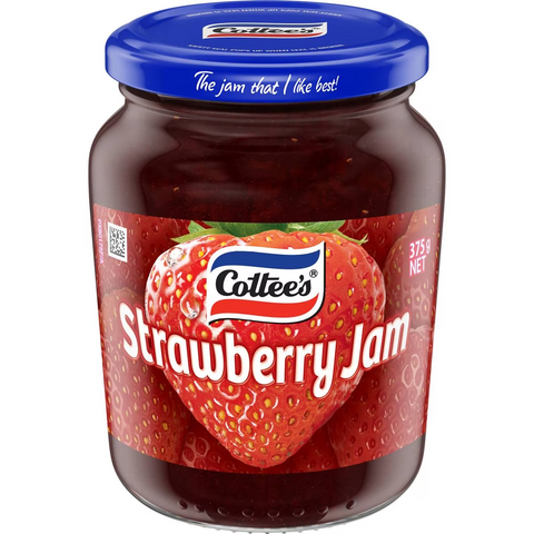 Cottee's Strawberry Jam 375g