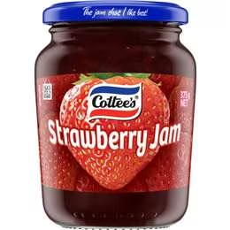 Cottee's Strawberry Jam 375g