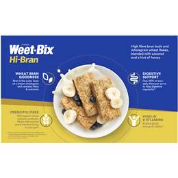 Sanitarium Weet-bix Hi Bran Breakfast Cereal 750g