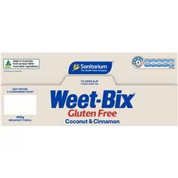 Sanitarium Weet-bix Gluten Free Coconut & Cinnamon Breakfast Cereal 400g