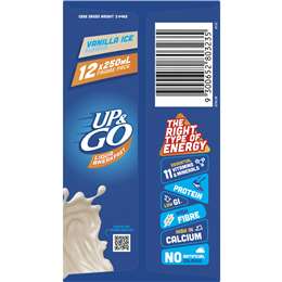 Sanitarium Up&go Liquid Breakfast Vanilla Ice 12 Pack