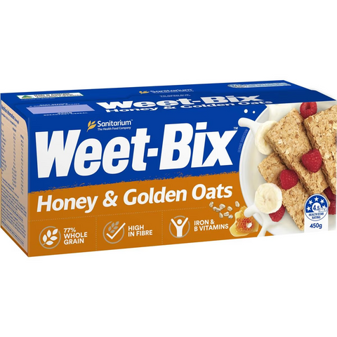 Sanitarium Weet-bix Honey & Golden Oats 450g