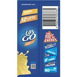 Sanitarium Up&go Liquid Breakfast Banana 12 Pack